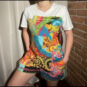 Versace style colorful set